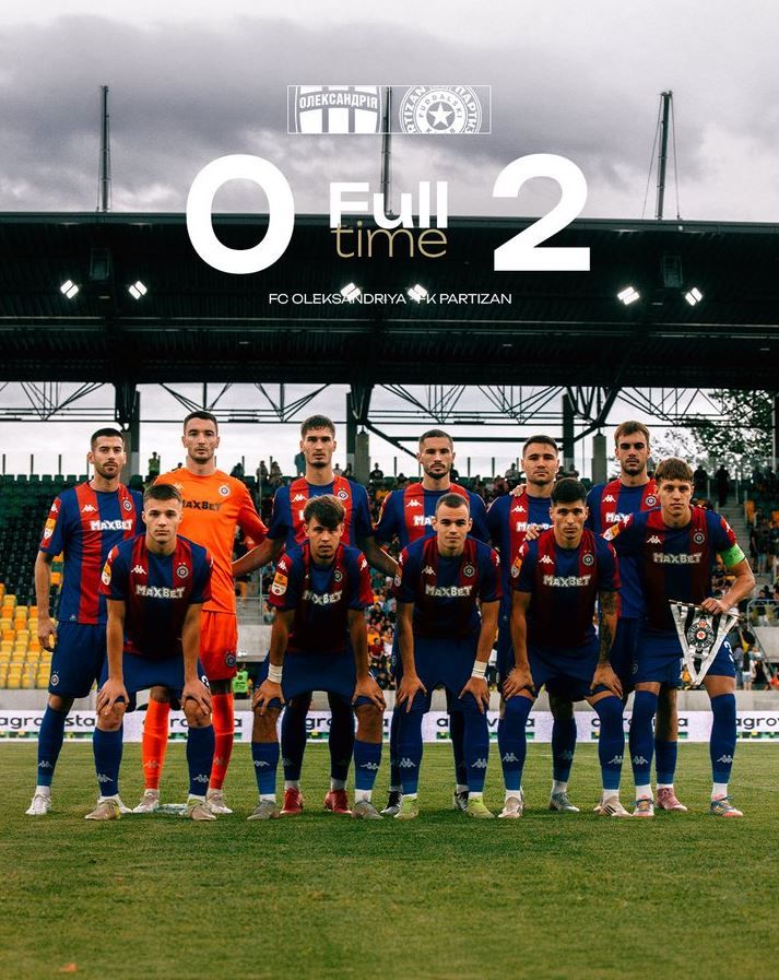 Image for Partizan pobedio Oleksandriju