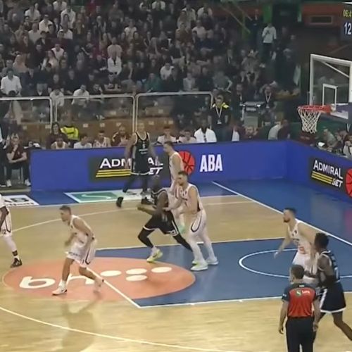 Image for Košarkaši Partizana demonstrirali silu protiv Bosne u Sarajevu