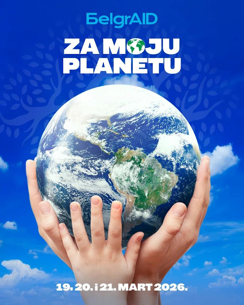 Image for Prihod BelgrAID festival 2026. za sađenje drveća širom Srbije