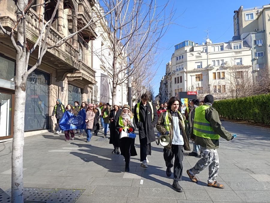 Image for Studenti idu na Novi Beograd