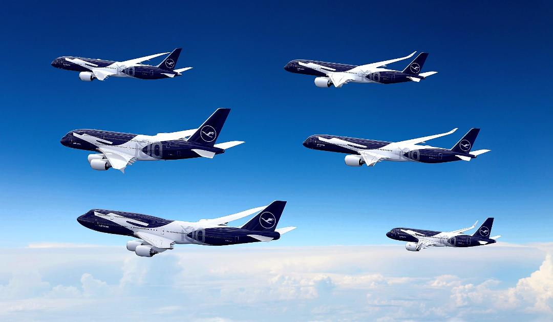 Image for Lufthansa predstavlja jubilarnu flotu- šest aviona u posebnim bojama jubileja