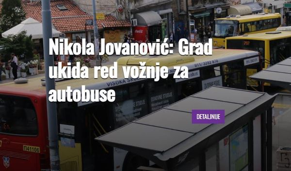 Image for Grad ukida red vožnje