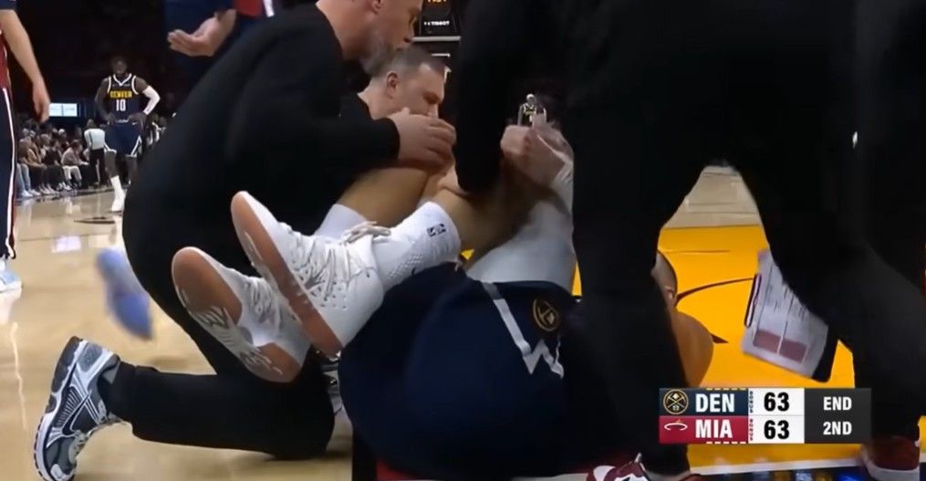 Image for Teška povreda Nikole Jokića, Jović sjajan (video)