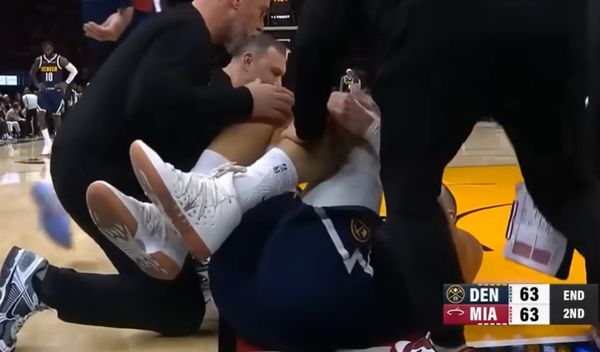 Image for Teška povreda Nikole Jokića, Jović sjajan (video)