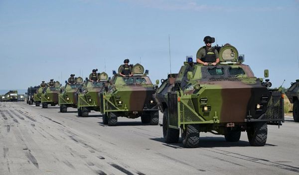 Image for Pripreme za vojnu paradu