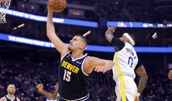 Image for Tripl-dabl Jokića u porazu Denvera od Golden Stejta (video)