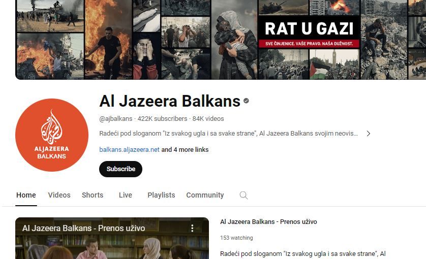 Image for Udarac na slobodu medija