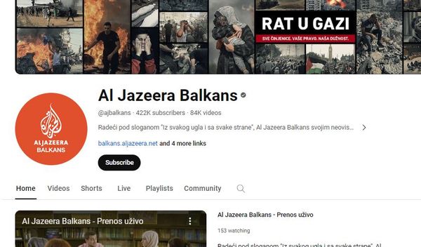 Image for Udarac na slobodu medija