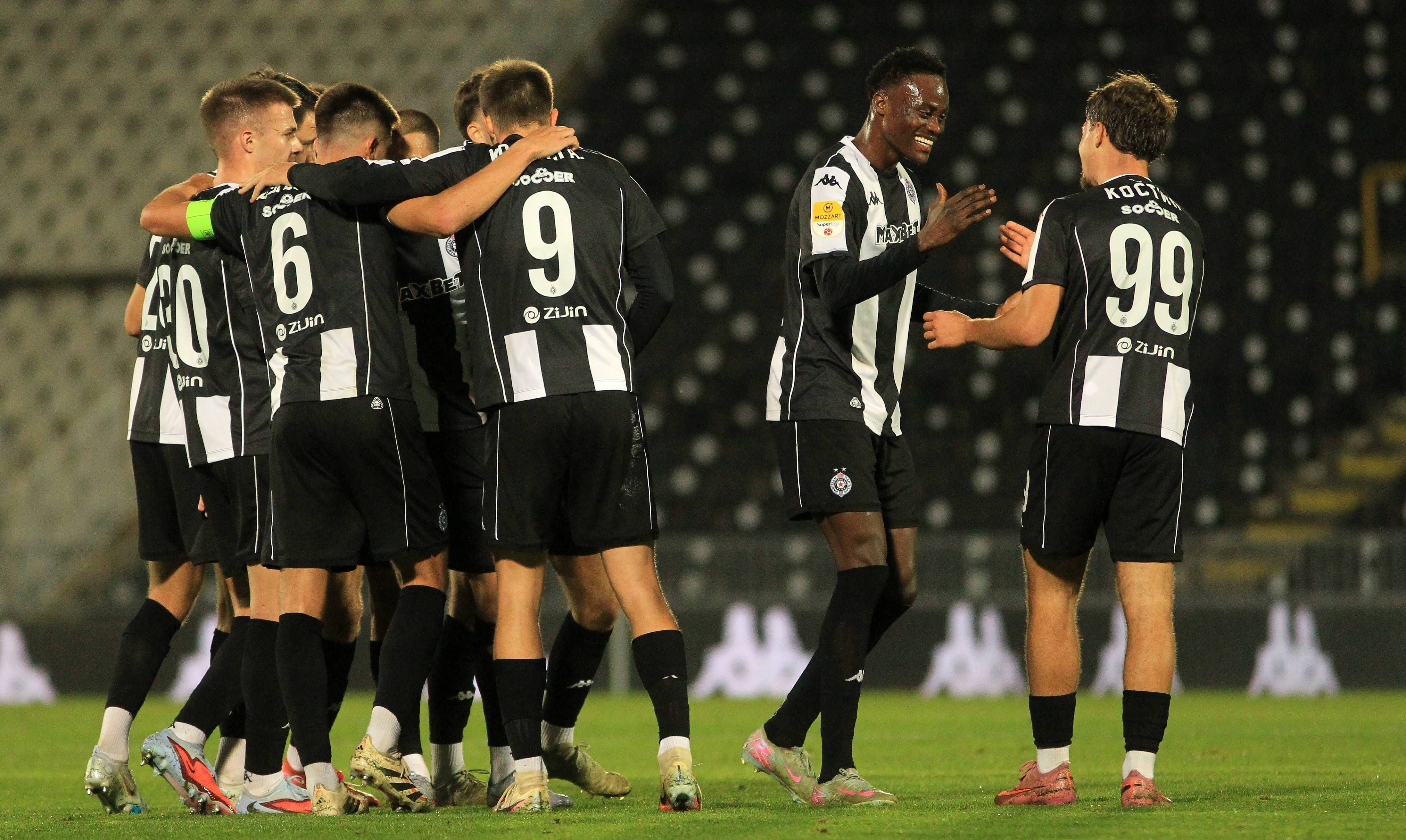 Image for Partizan preuzeo prvo mesto posle preokreta spektakularnim golom Miloševića (video)