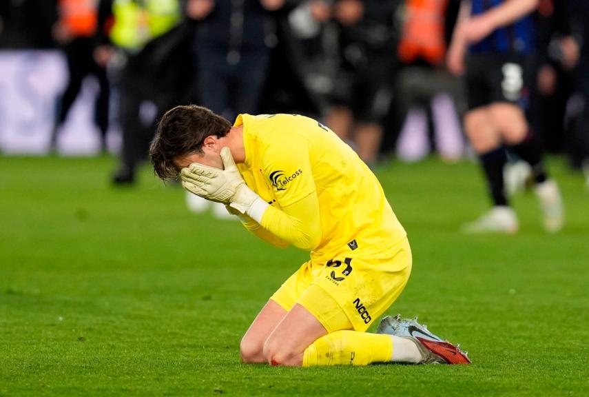 I kratkotrajna tuga: golman Midlsbroa posle utakmice u kojoj su poraženi 2:1