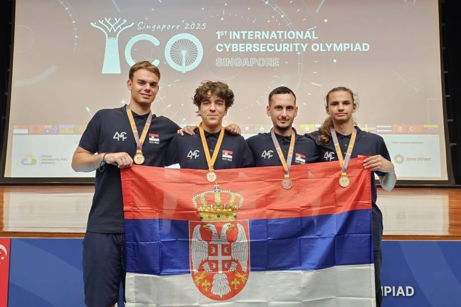 Image for Četiri medalje srednjoškolcima