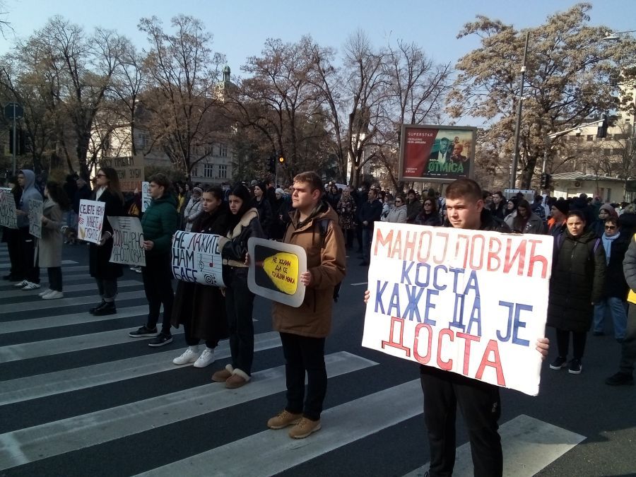 Image for U Zemunu i danas blokada