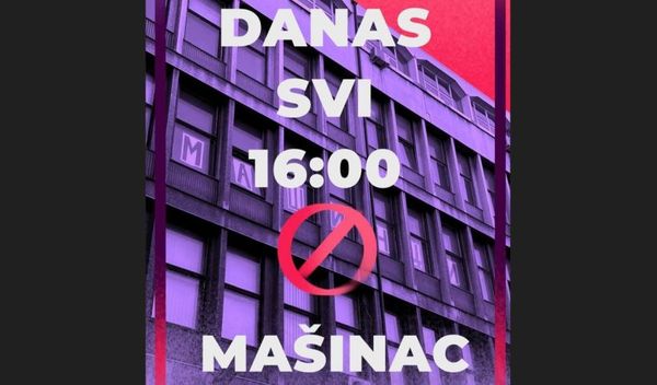 Image for Blokada Mašinskog u 16 sati