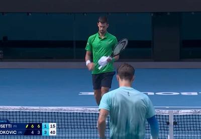 Image for Đoković u polufinalu, Muzeti vodio 2:0 u setovima pa predao meč
