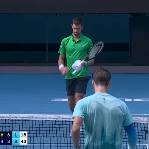 Image for Đoković u polufinalu, Muzeti vodio 2:0 u setovima pa predao meč