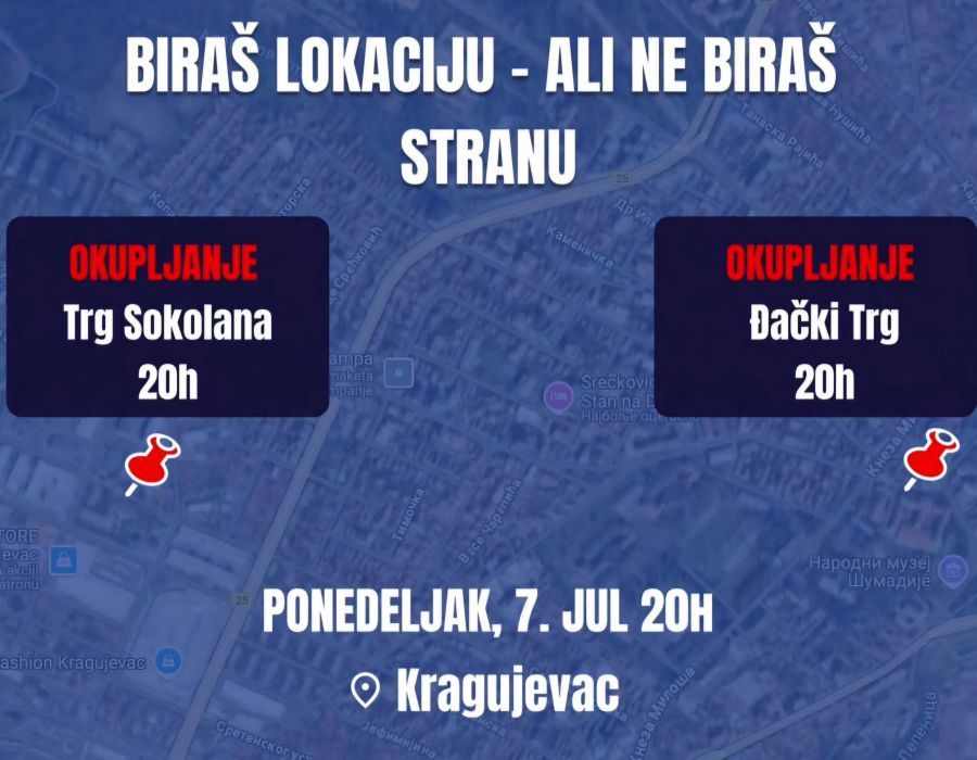 Image for Protest u Kragujevcu