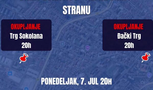 Image for Protest u Kragujevcu