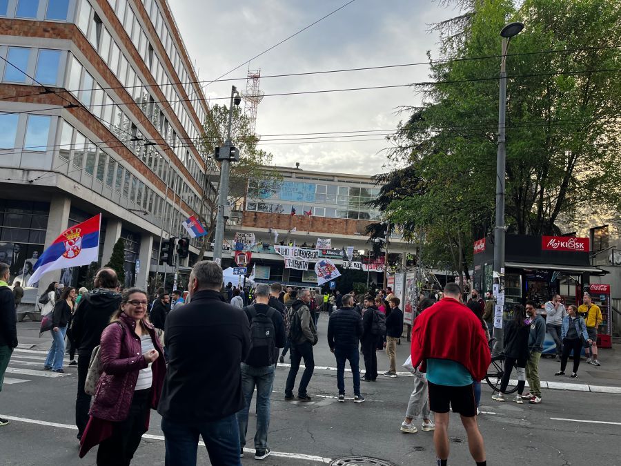 Image for Treće jutro blokade RTS-a