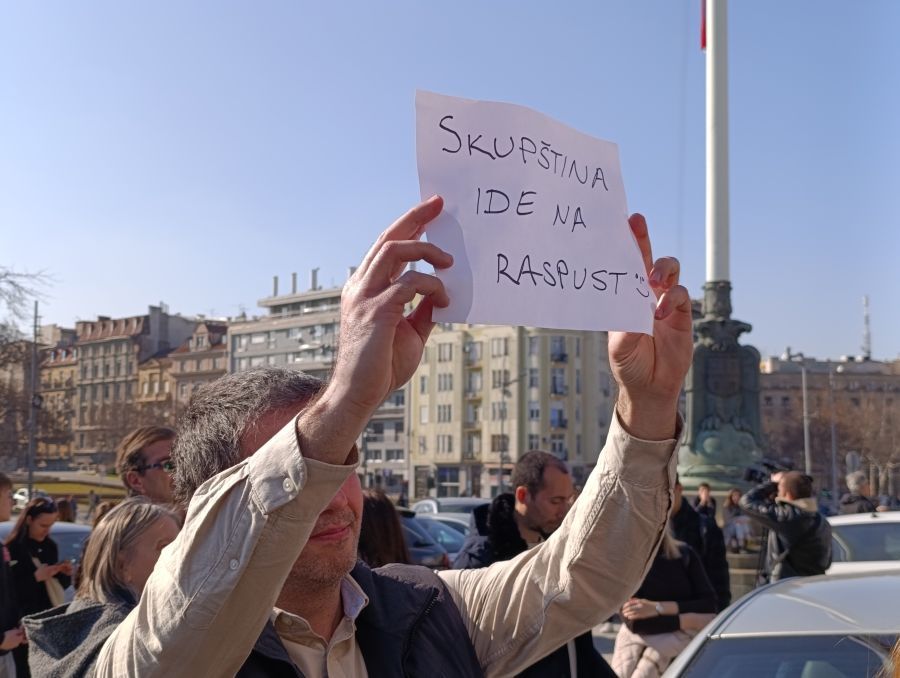 Image for Prosvetari ispred Skupštine