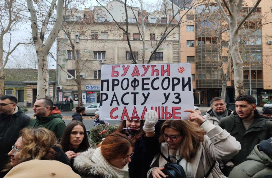 Image for Nastavak protesta u školama