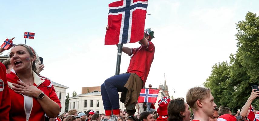 Norveški navijači slave pobedu nad Obalom Slonovače