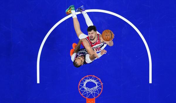 Image for Vukčević postigao 16 poena u porazu Vašingtona od Filadelfije