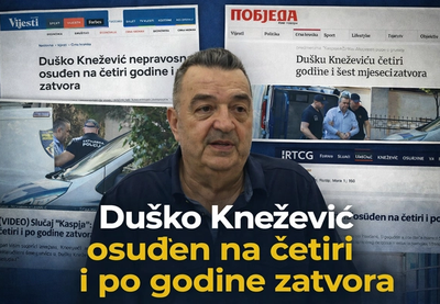 Image for Crnogorski biznismen Duško Knežević osuđen na četiri i po godine zatvora