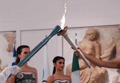 Image for Olimpijska baklja krenula iz Olimpije na ZOI 2026. u Italiji
