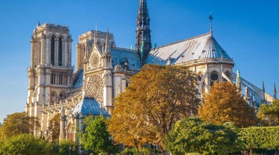 Image for Tramp na otvaranju katedrale Notr-Dam