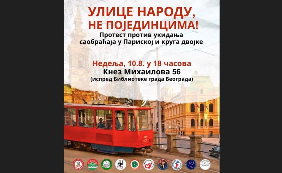 Image for Protest zbog tramvaja "dva"