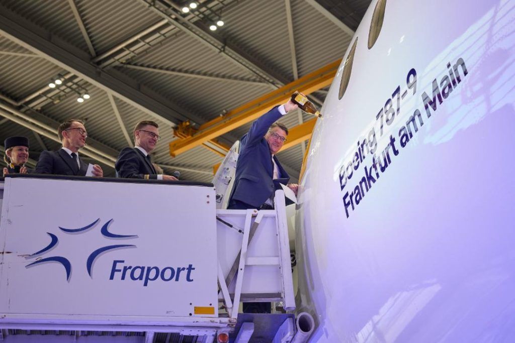 Image for Lufthansa svečano imenovala novi B787 u “Frankfurt na Majni”