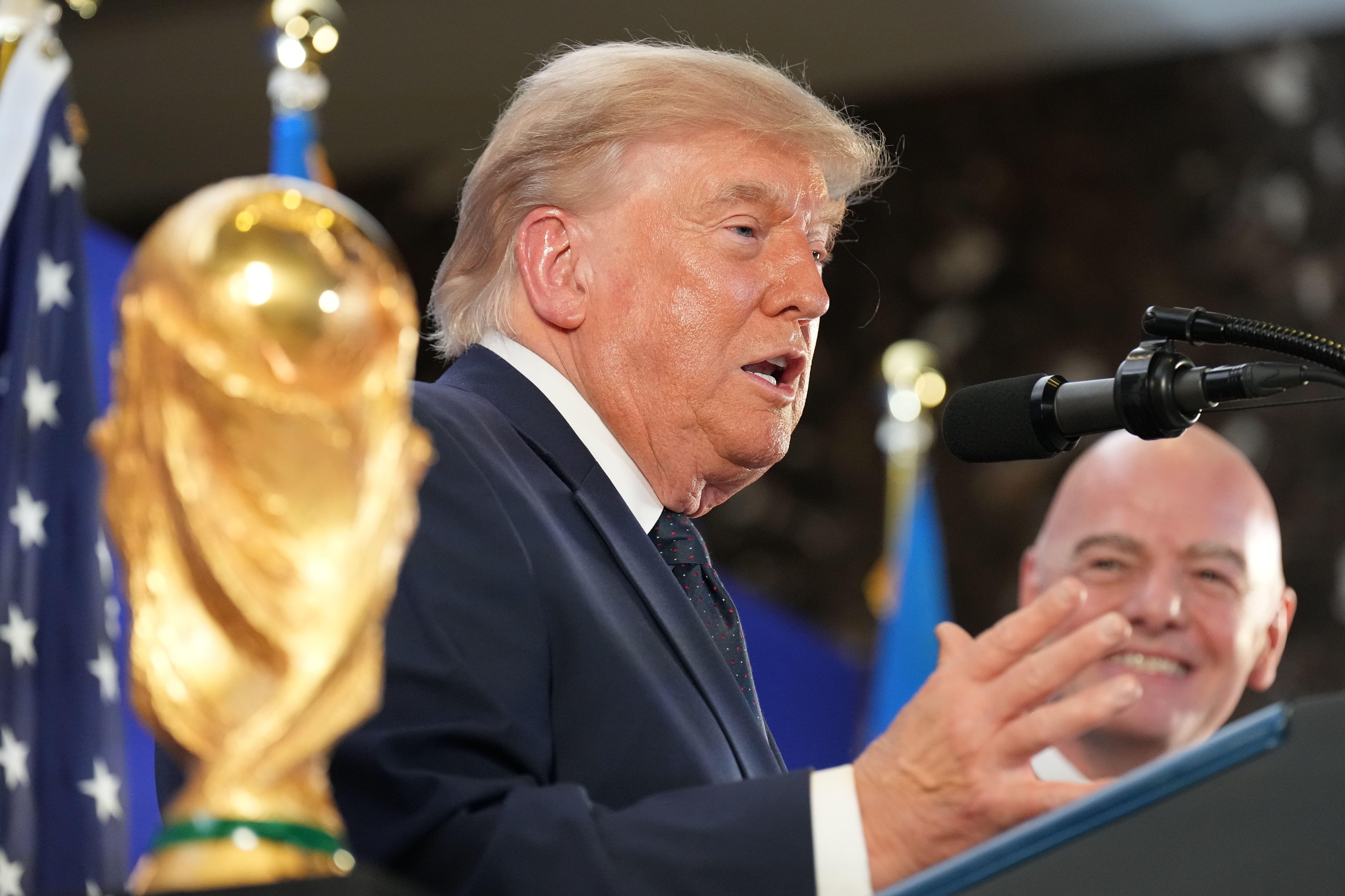 Zadovoljni i Infantino i Tramp
