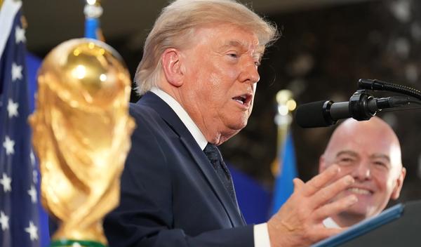 Zadovoljni i Infantino i Tramp