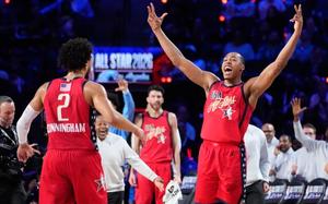 Image for Ol-star meč: Edvards MVP, Jokić igrao samo 5 minuta