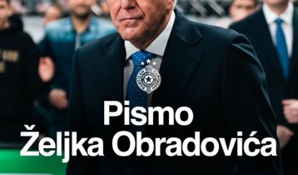 Image for Žocovo pismo navijačima Partizana