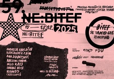 Image for Ne:Bitef od 15. do 18. decembra