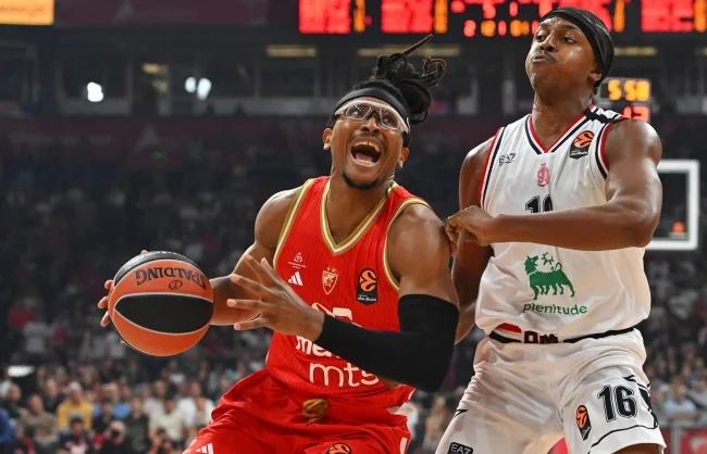 Image for Košarkaši Crvene zvezde izgubili od Olimpije iz Milana u prvom kolu Evrolige