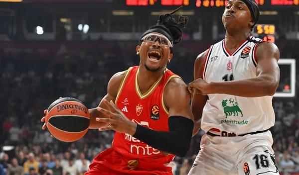 Image for Košarkaši Crvene zvezde izgubili od Olimpije iz Milana u prvom kolu Evrolige
