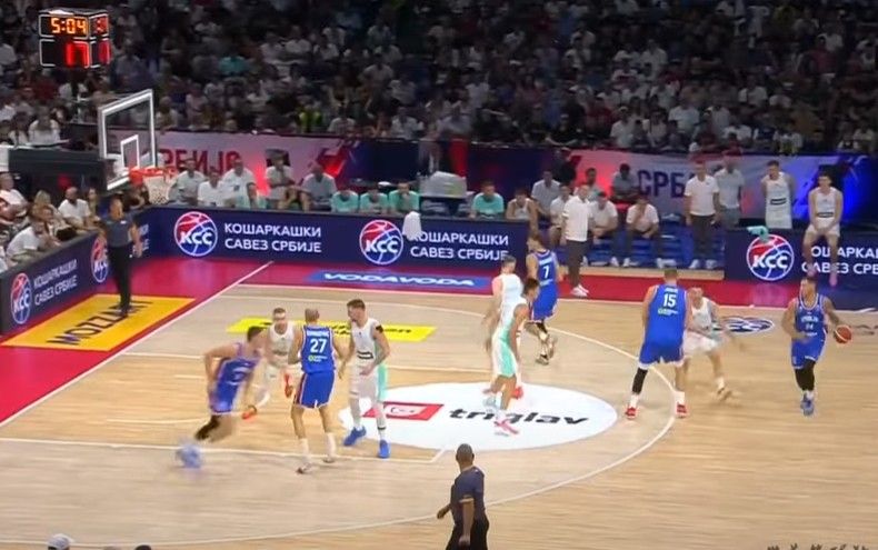 Image for Srbija deklasirala Sloveniju u generalnoj probi