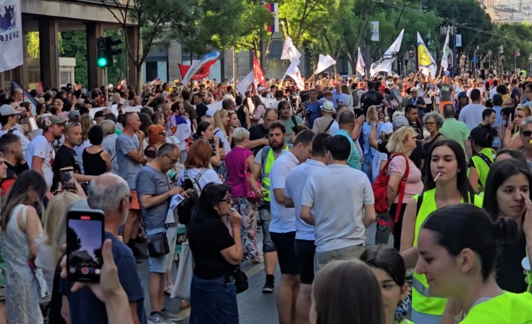 Image for Počeo protest ispred RIK