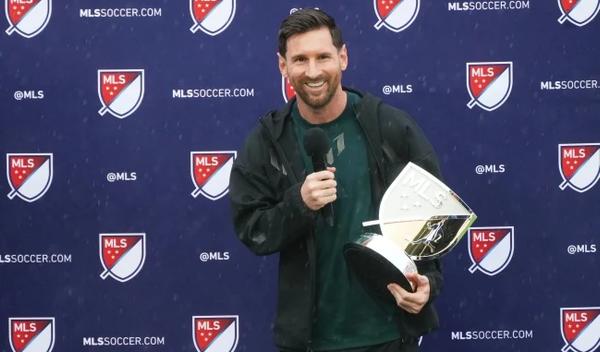 Image for Drugu godinu uzastopno Mesi dobio nagradu za najkorisnijeg igrača MLS