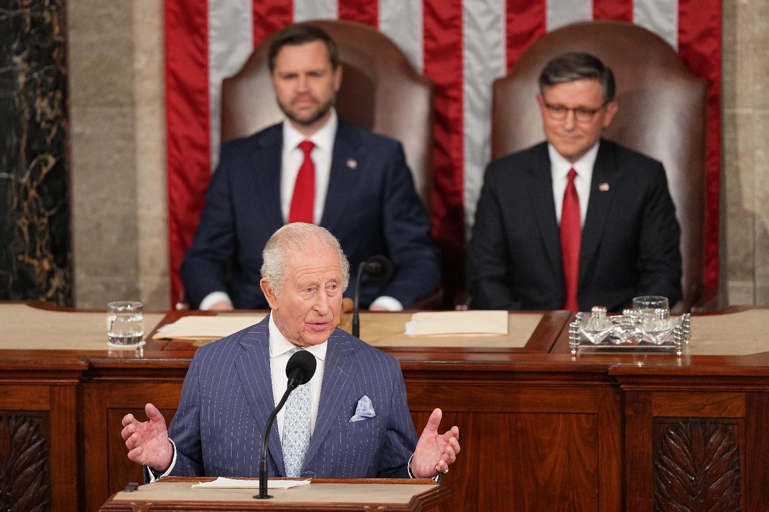 Kralj Čarls III u američkom Kongresu