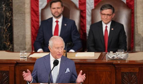 Kralj Čarls III u američkom Kongresu