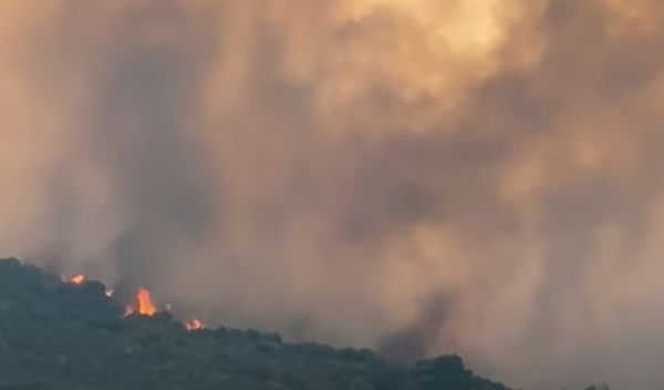 Image for Veliki požar kod Splita, zatvoren deo Jadranske magistrale