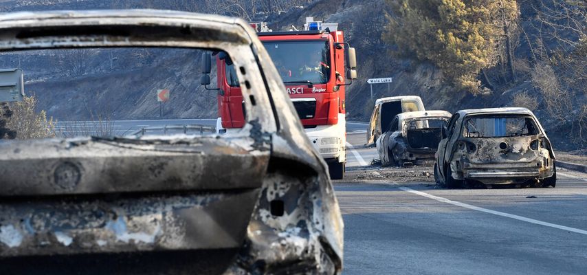 Požari su prijavljeni u Herceg Novom, Danilovgradu, Kolašinu, na Cetinju, u Podgorici i Ulcinju