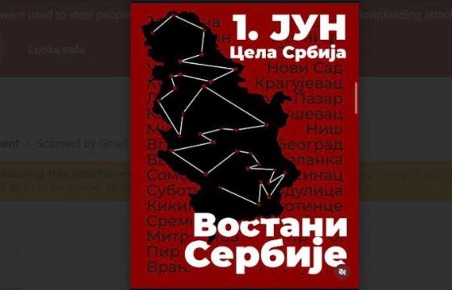 Image for "Vostani Serbije" u 32 grada