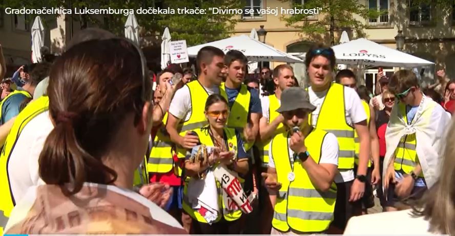 Image for Maratonci stigli u Luksemburg