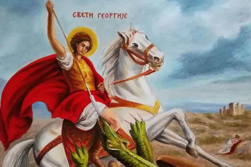 Prema predanju, ovaj svetitelj je zaštitnik slabih, nemoćnih i onih koji su ugroženi na bilo koji način.