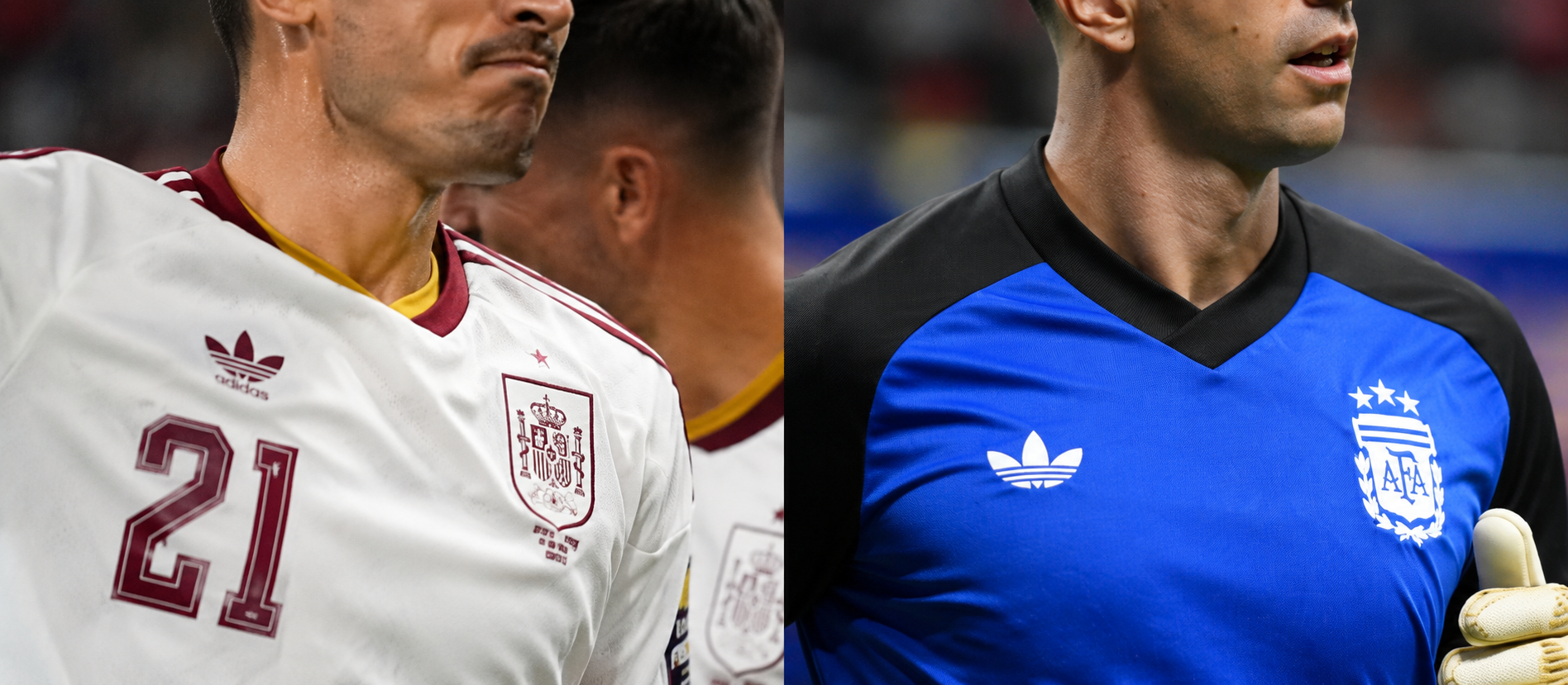 Španija i Argentina u adidasu