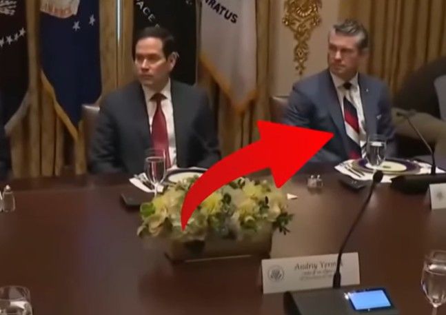 Image for Pit Hegset u centru pažnje zbog kravate u bojama Rusije (video)